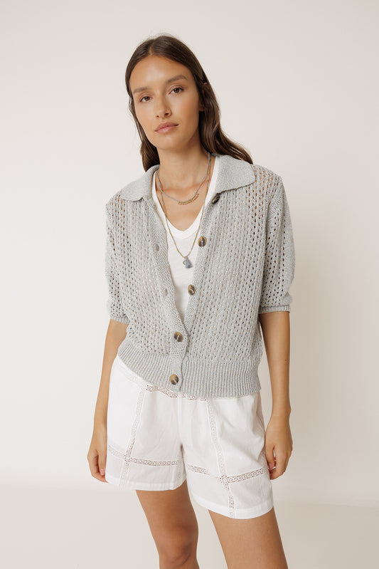 OPEN-KNIT JACKET 1