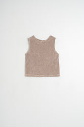 TERRYCLOTH CROP TOP