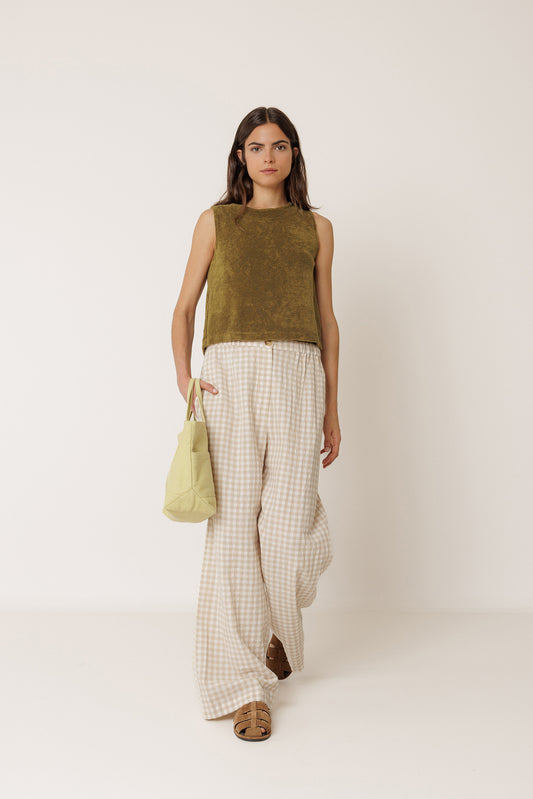 TERRYCLOTH CROP TOP 4