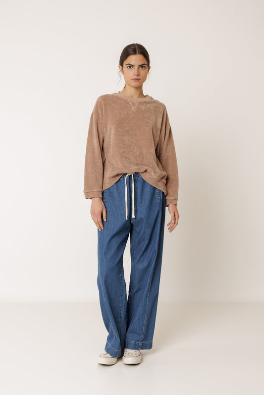 LARA TERRYCLOTH SWEATSHIRT 2