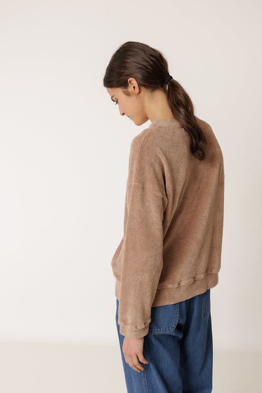 LARA TERRYCLOTH SWEATSHIRT 3