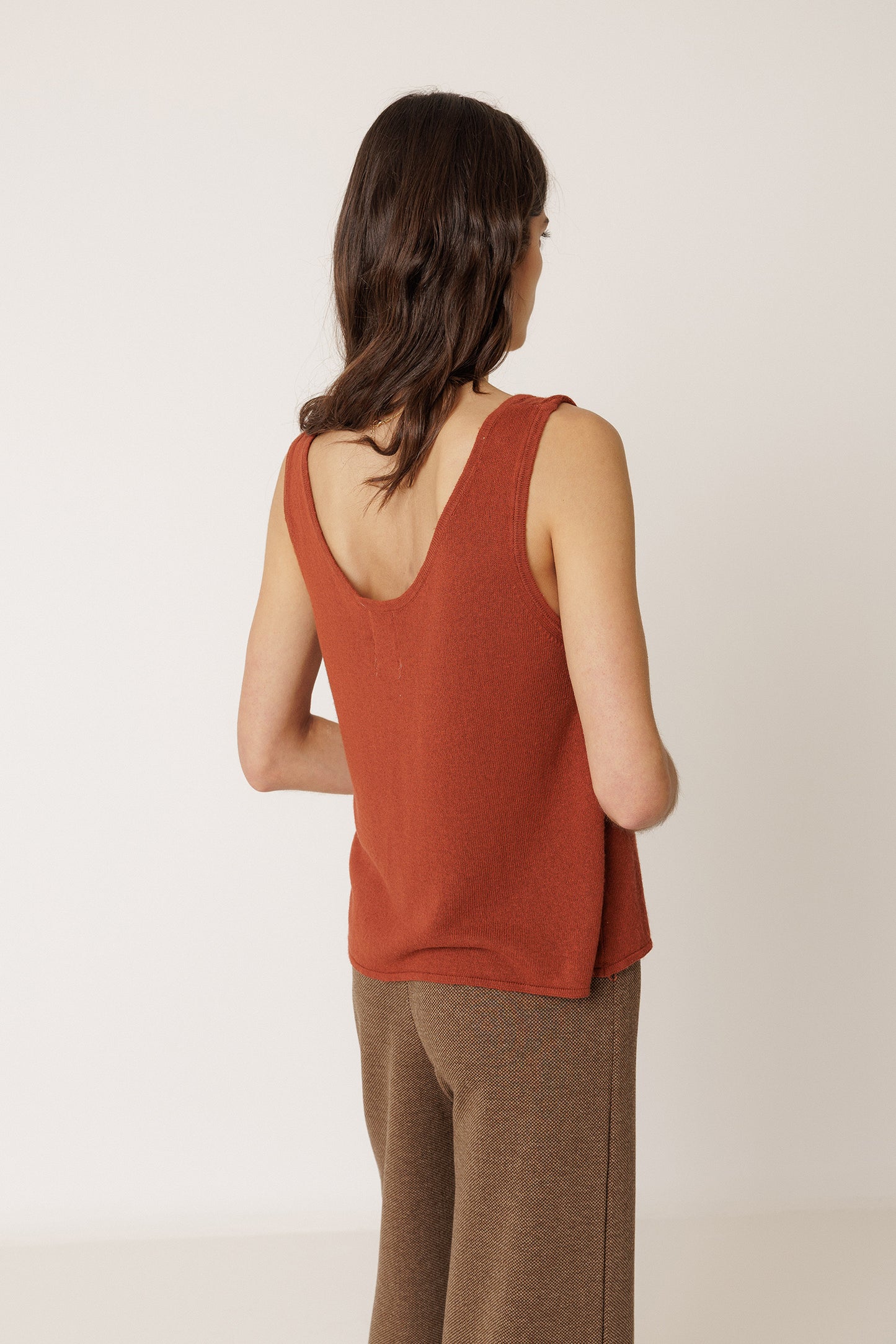 KNIT GARMENT-DYED TOP
