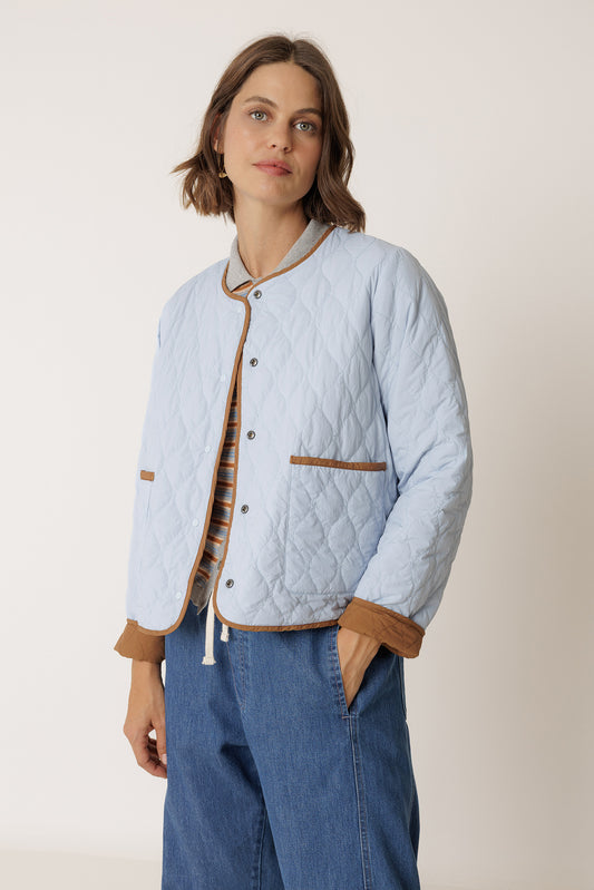 REVERSIBLE QUILTED COAT 2