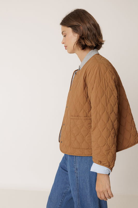 REVERSIBLE QUILTED COAT 5