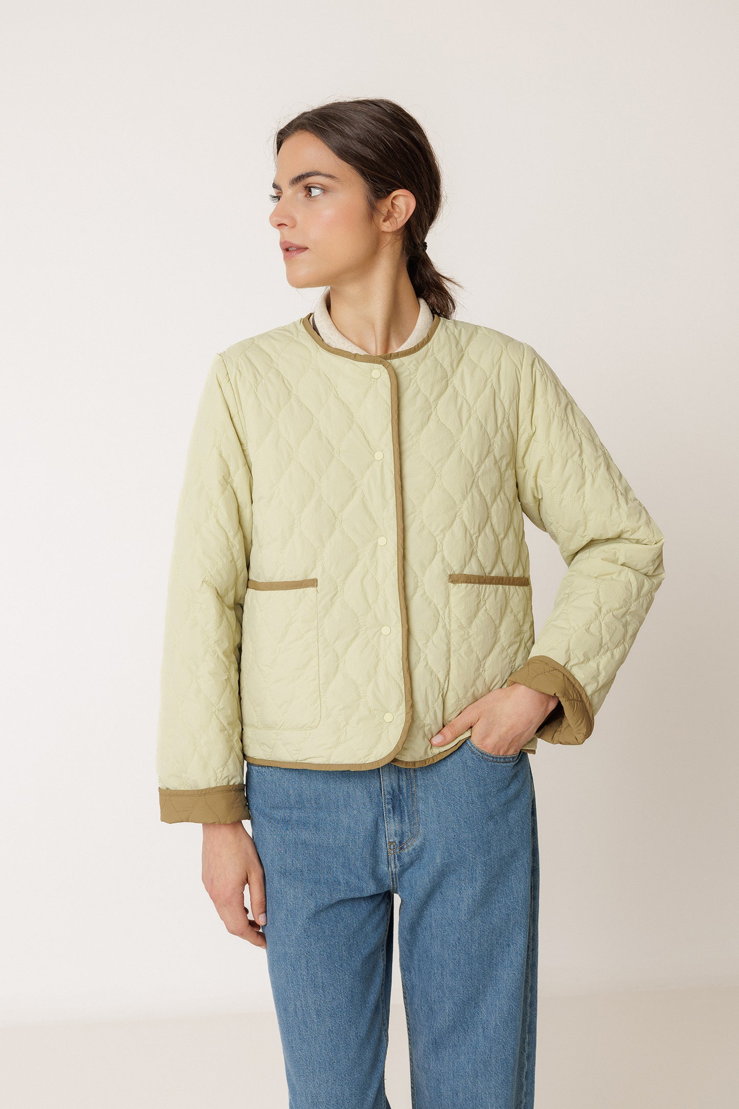 REVERSIBLE QUILTED COAT