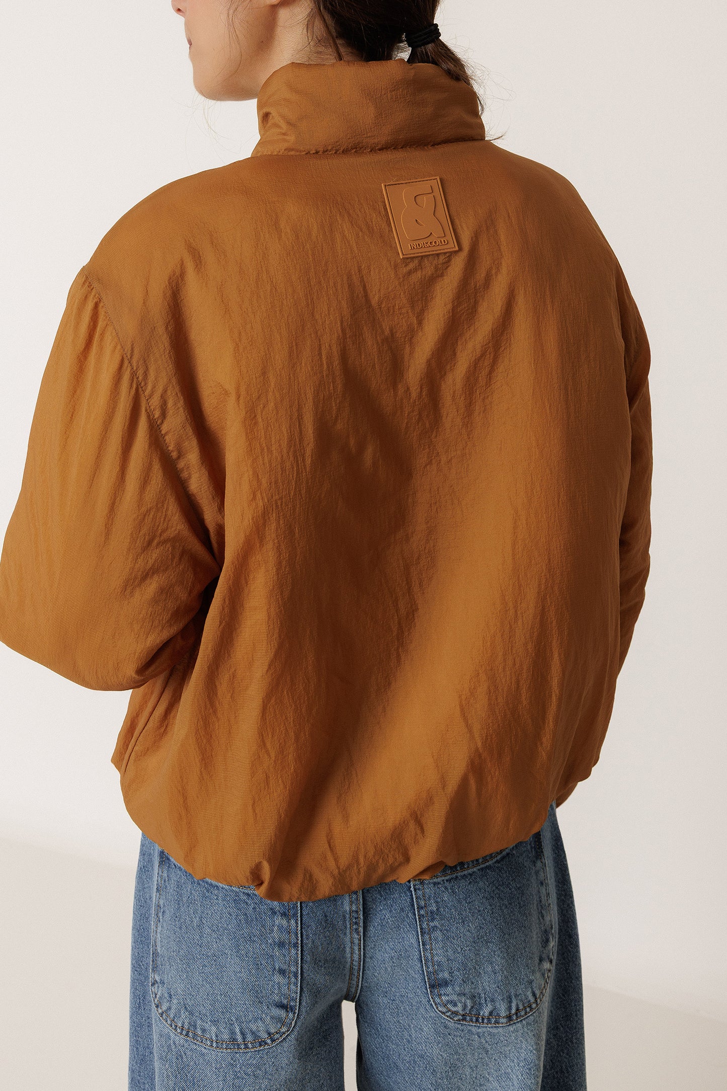 QUILTED SNAP-BUTTON COAT