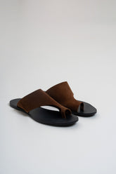 SUEDE LEATHER SANDALS