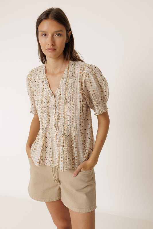 MICRO-RUFFLE SHIRT 3