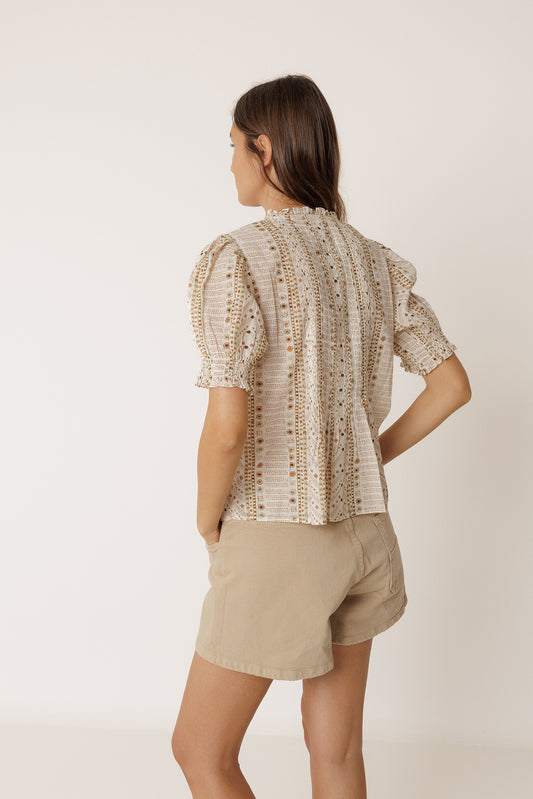MICRO-RUFFLE SHIRT 4