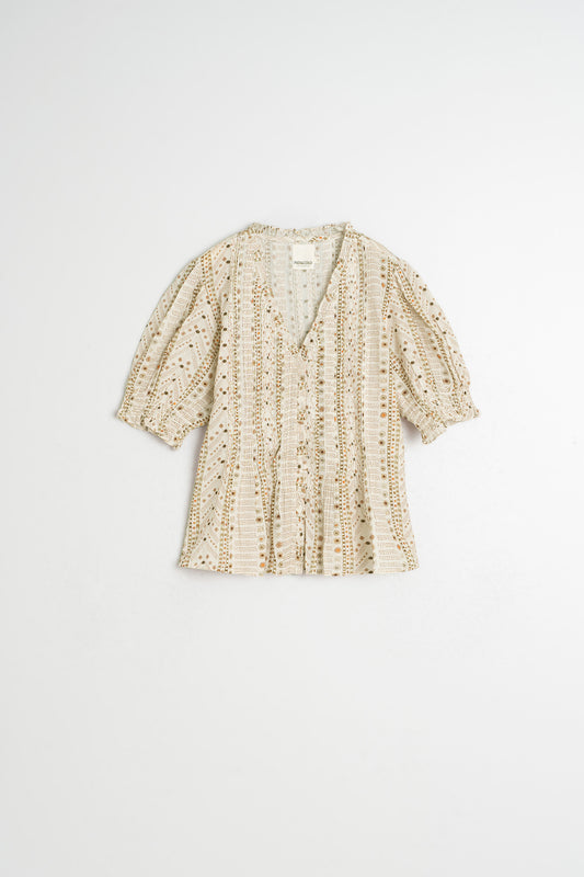 MICRO-RUFFLE SHIRT 5