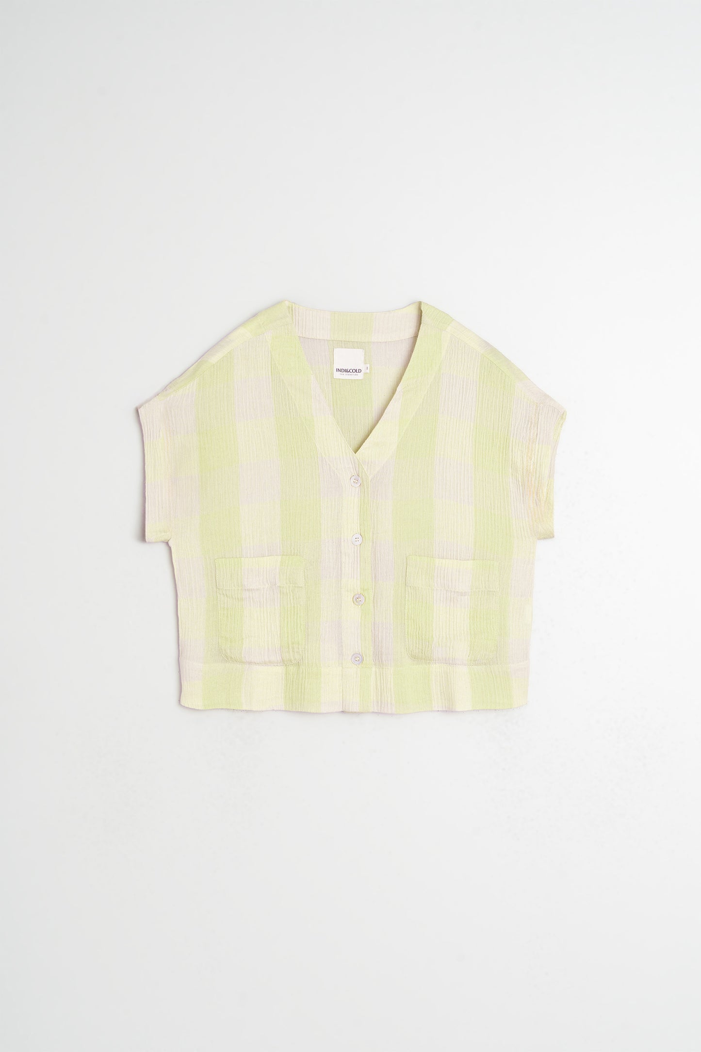 GINGHAM-CHECK SHIRT