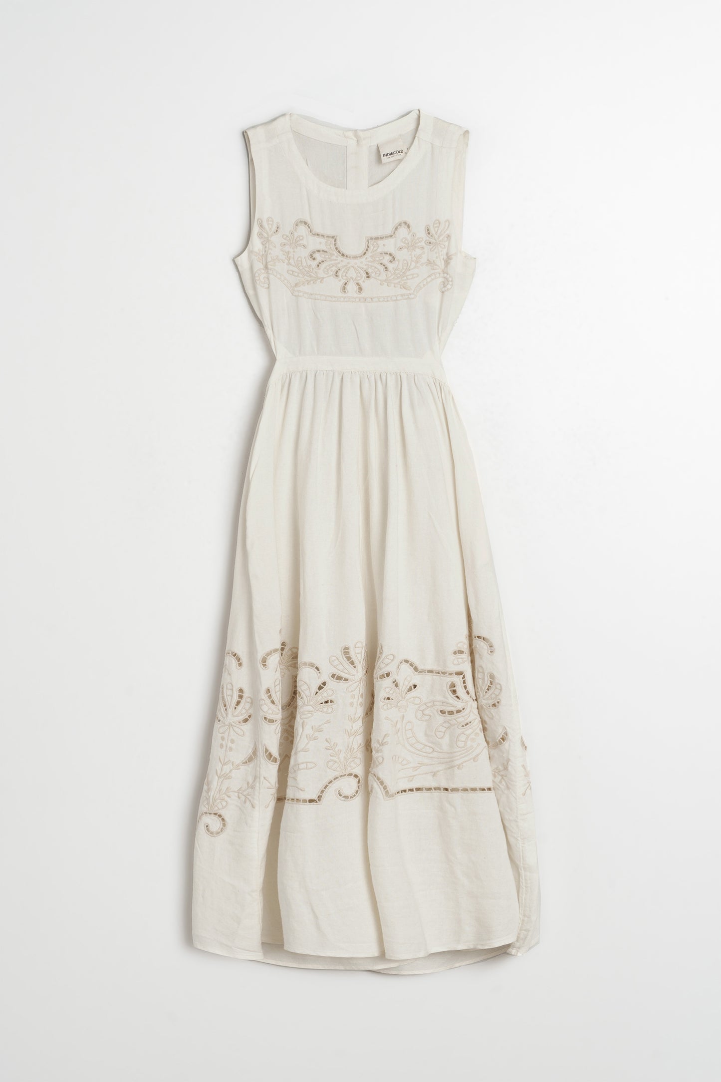 EMBROIDERED-DETAIL DRESS