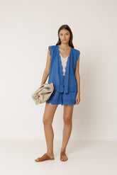 FLORAL EMBROIDERY TOP