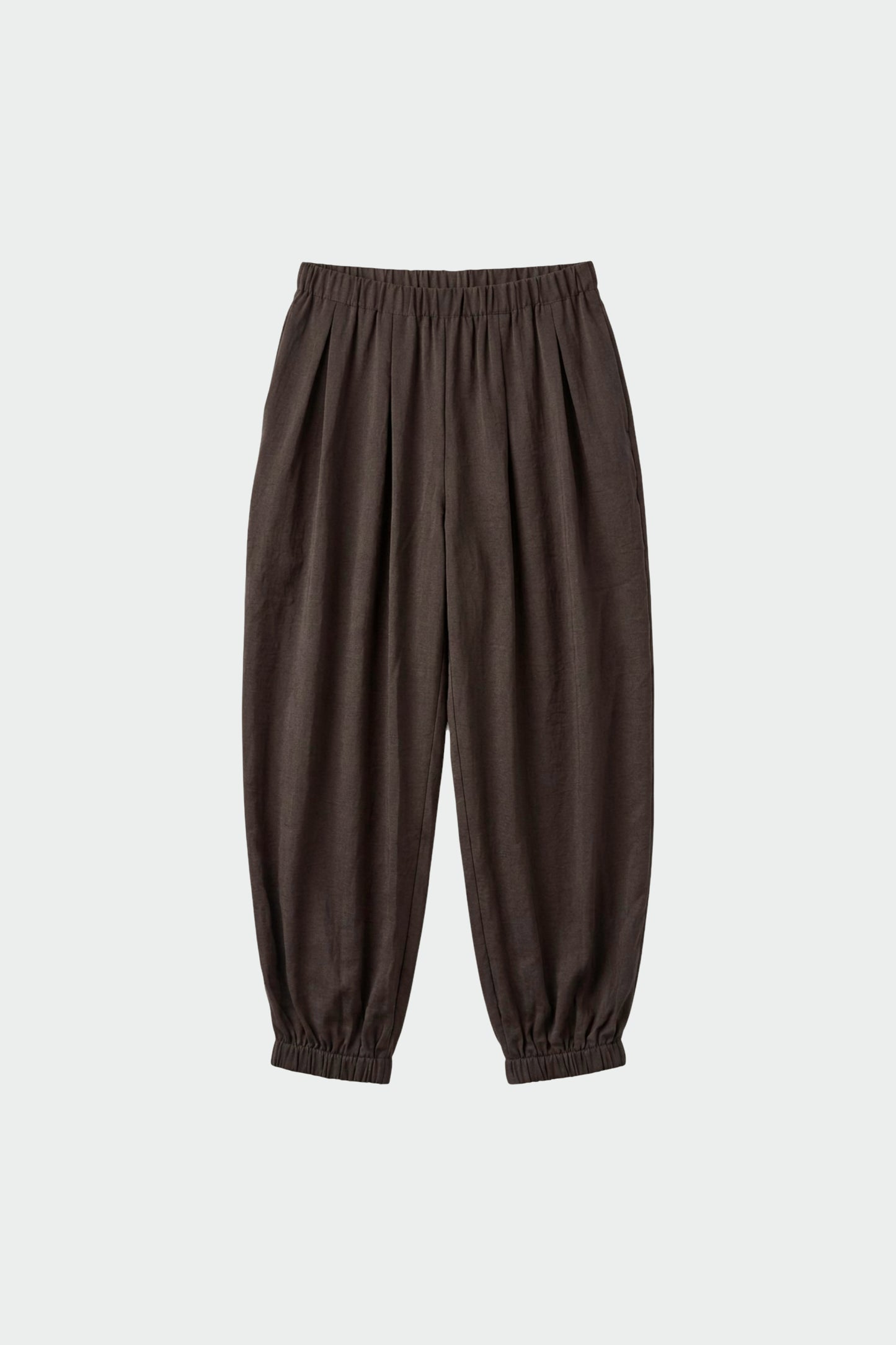 SATIN BALLOON PANTS