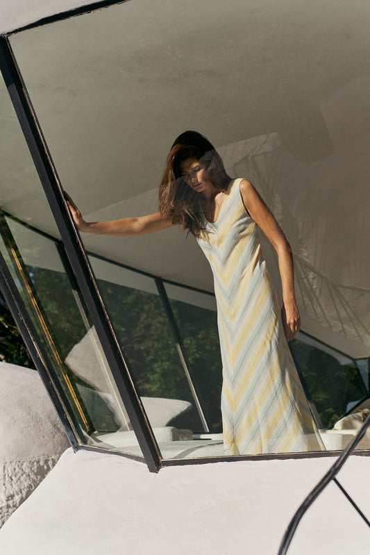 STRIPED MAXI DRESS 1