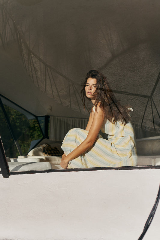 STRIPED MAXI DRESS 2