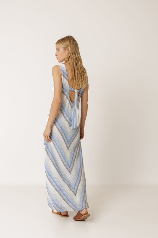 STRIPED MAXI DRESS 1