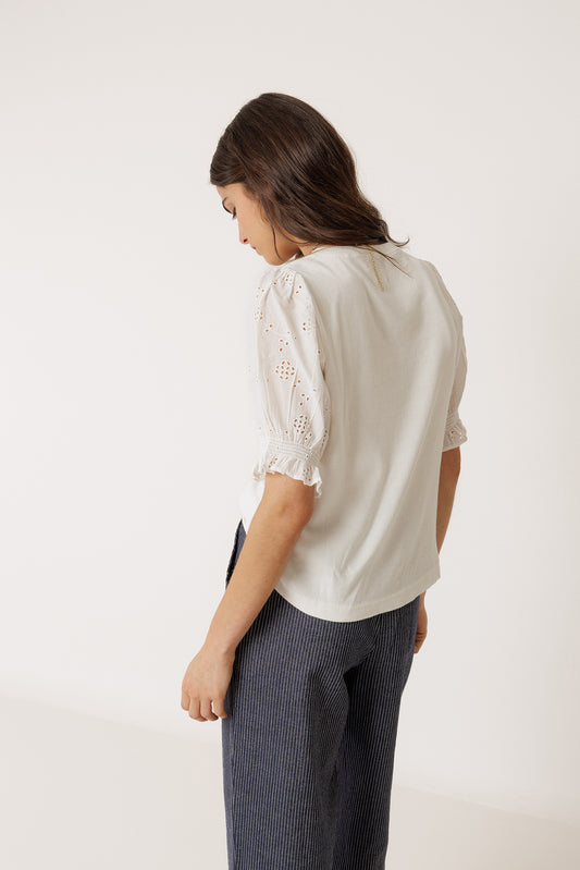 BALLOON-SLEEVE TEE 4