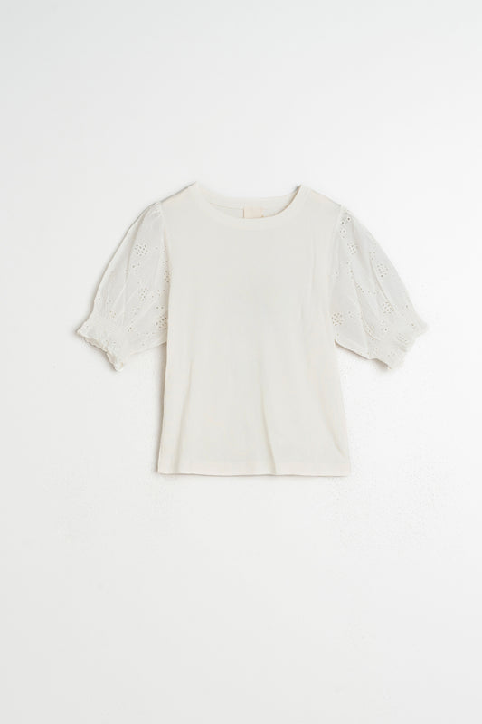 BALLOON-SLEEVE TEE 5