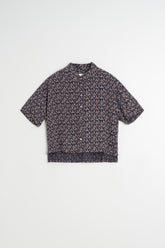 OVERSIZE BLOCK-PRINT SHIRT