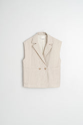 PINSTRIPE VEST
