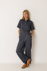 STRIPED SHIRT WITH TIE