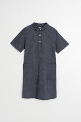 POLO-COLLAR DRESS