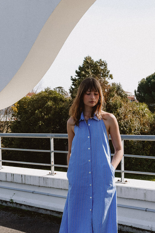 BACKLESS LONG DRESS 4