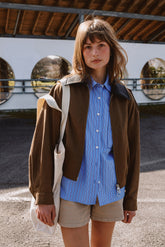 OVERSIZED POPLIN SHIRT