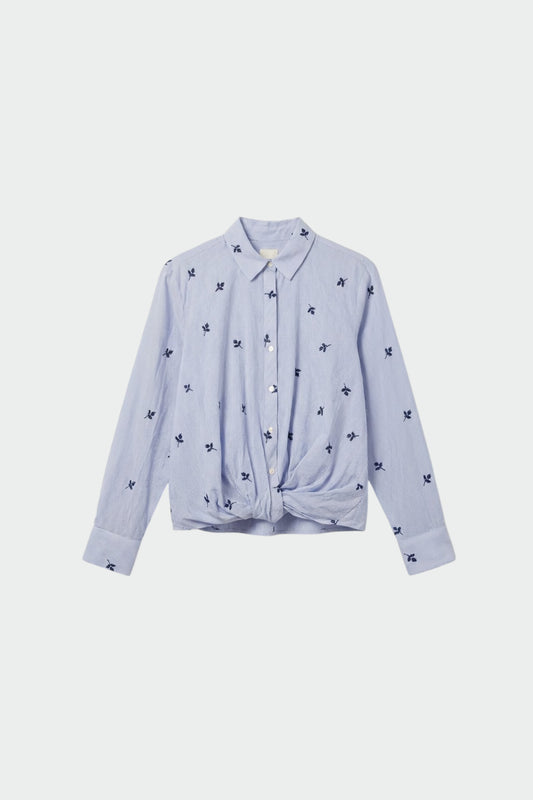 PUFF SLEEVE EMBROIDERED SHIRT 5