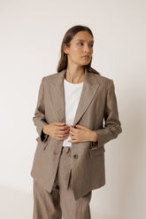 LINEN SPORTS JACKET