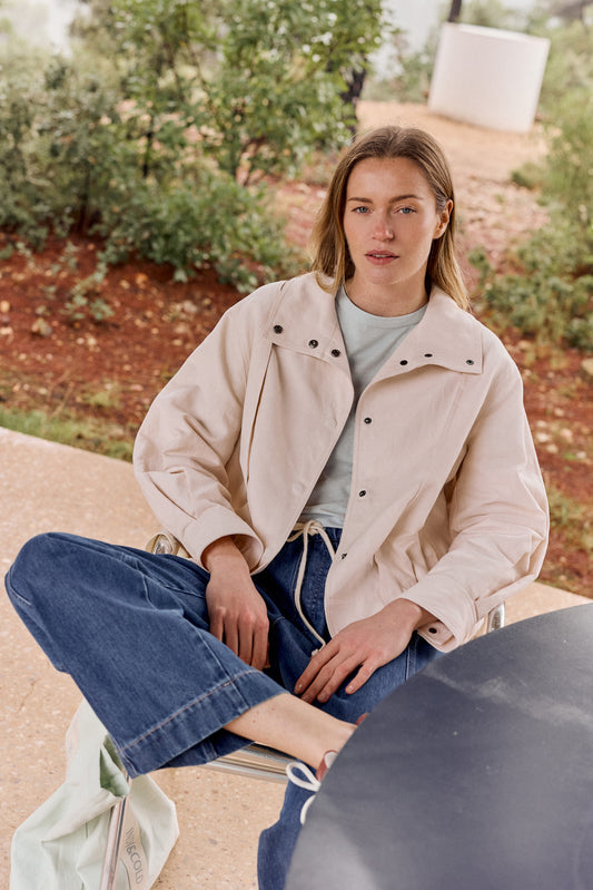 COTTON LINEN BOMBER 4