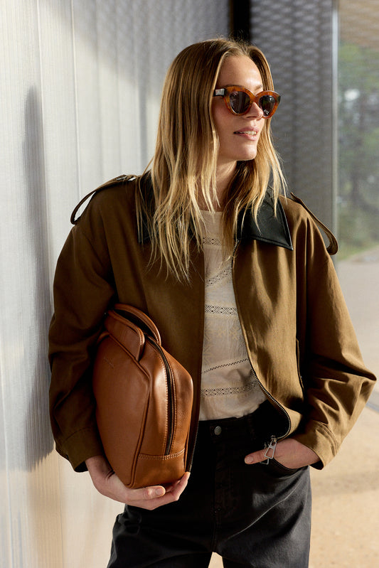 LYOCELL BOMBER JACKET 2