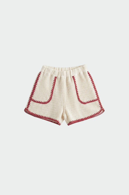BICOLOR CROCHET SHORT 6
