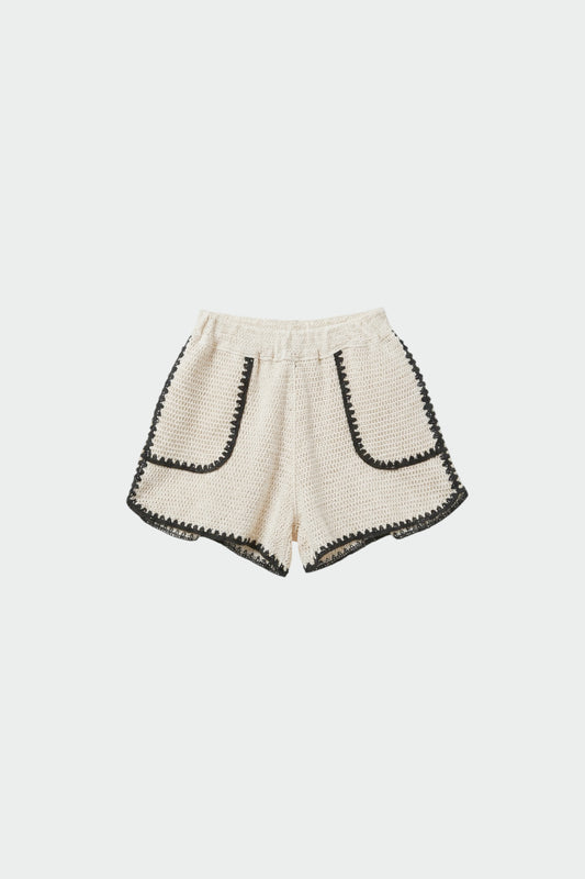 BICOLOR CROCHET SHORT 6