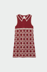 CROCHET MINI DRESS