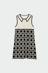 CROCHET MINI DRESS