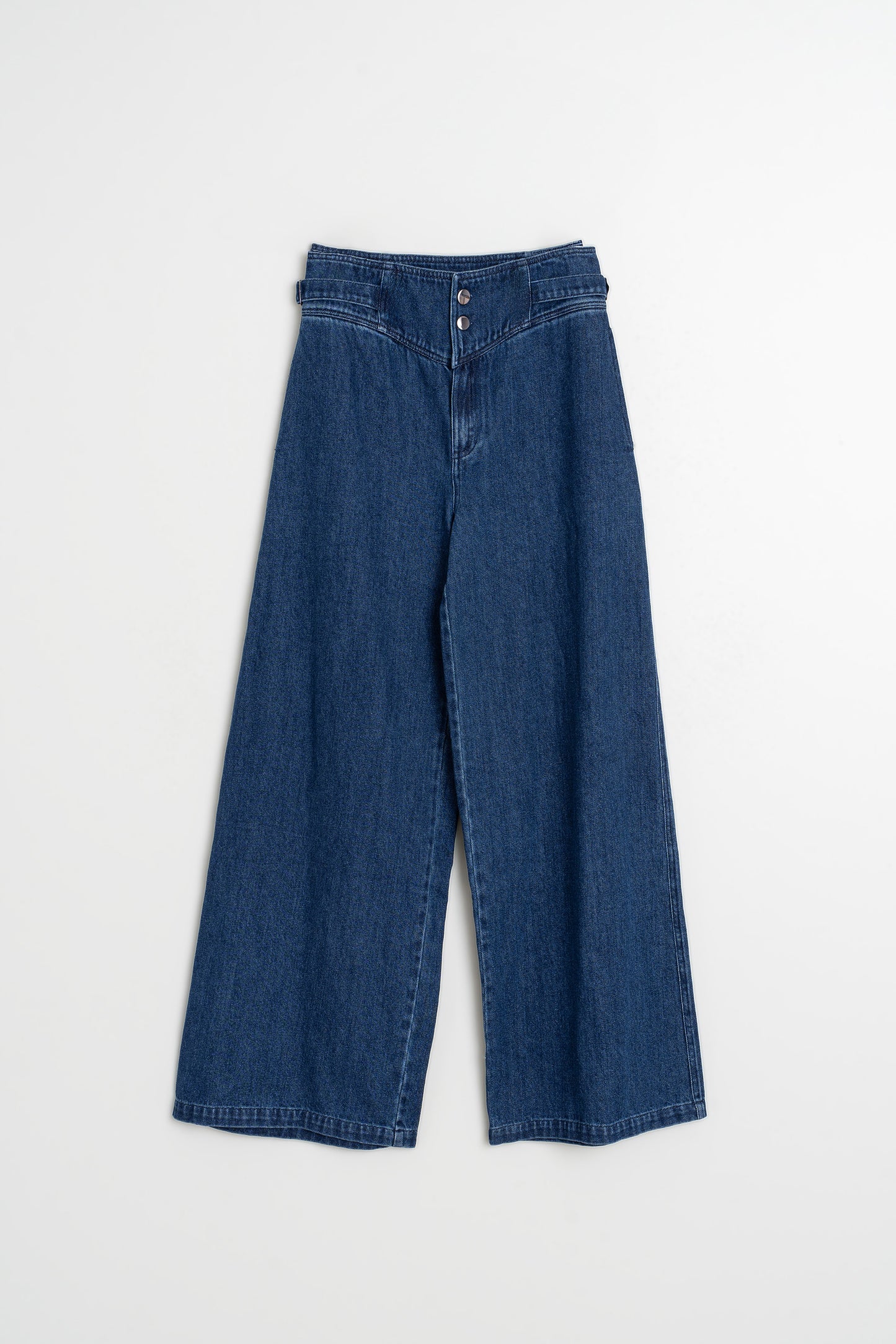 WIDE-LEG DENIM PANT