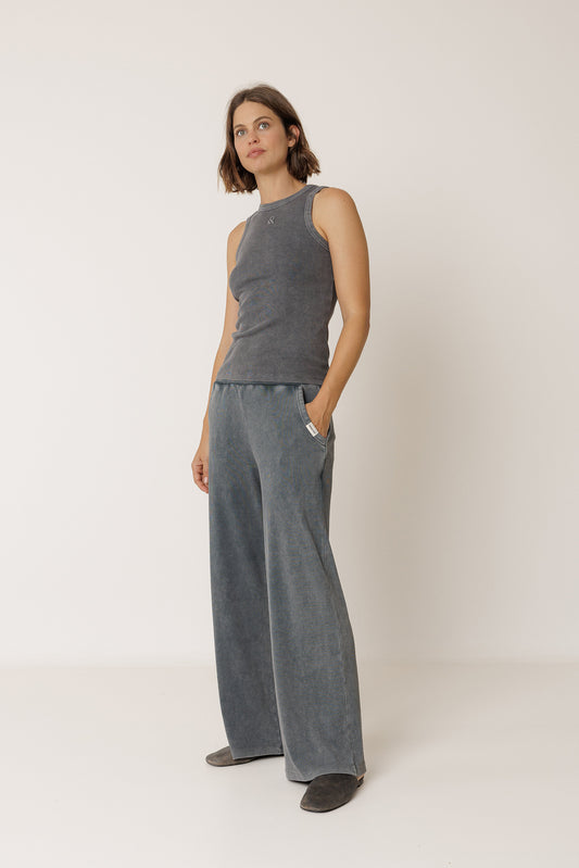 WIDE RIBBED PANT 1