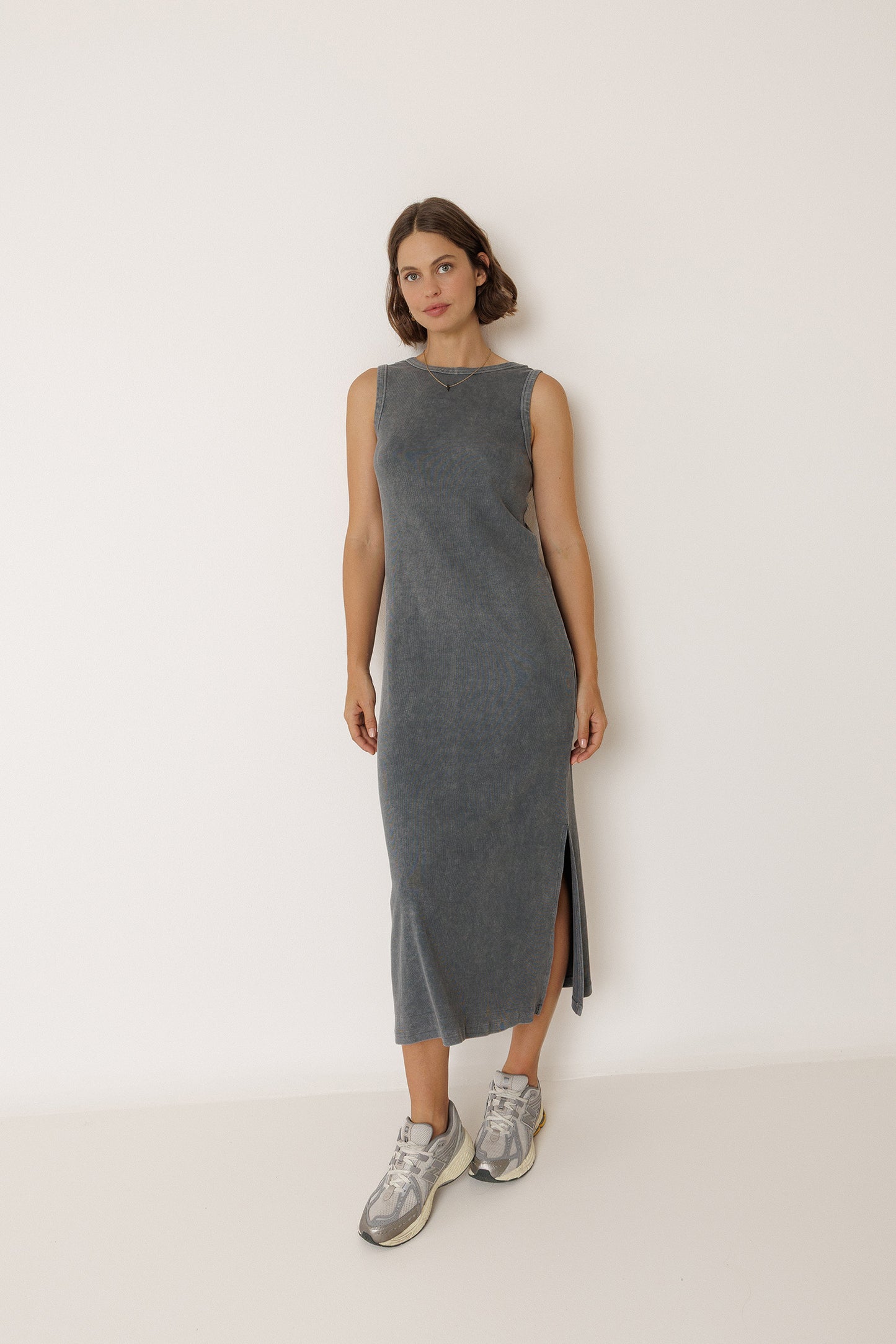 COTTON MAXI DRESS
