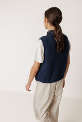 RICE-STITCH VEST