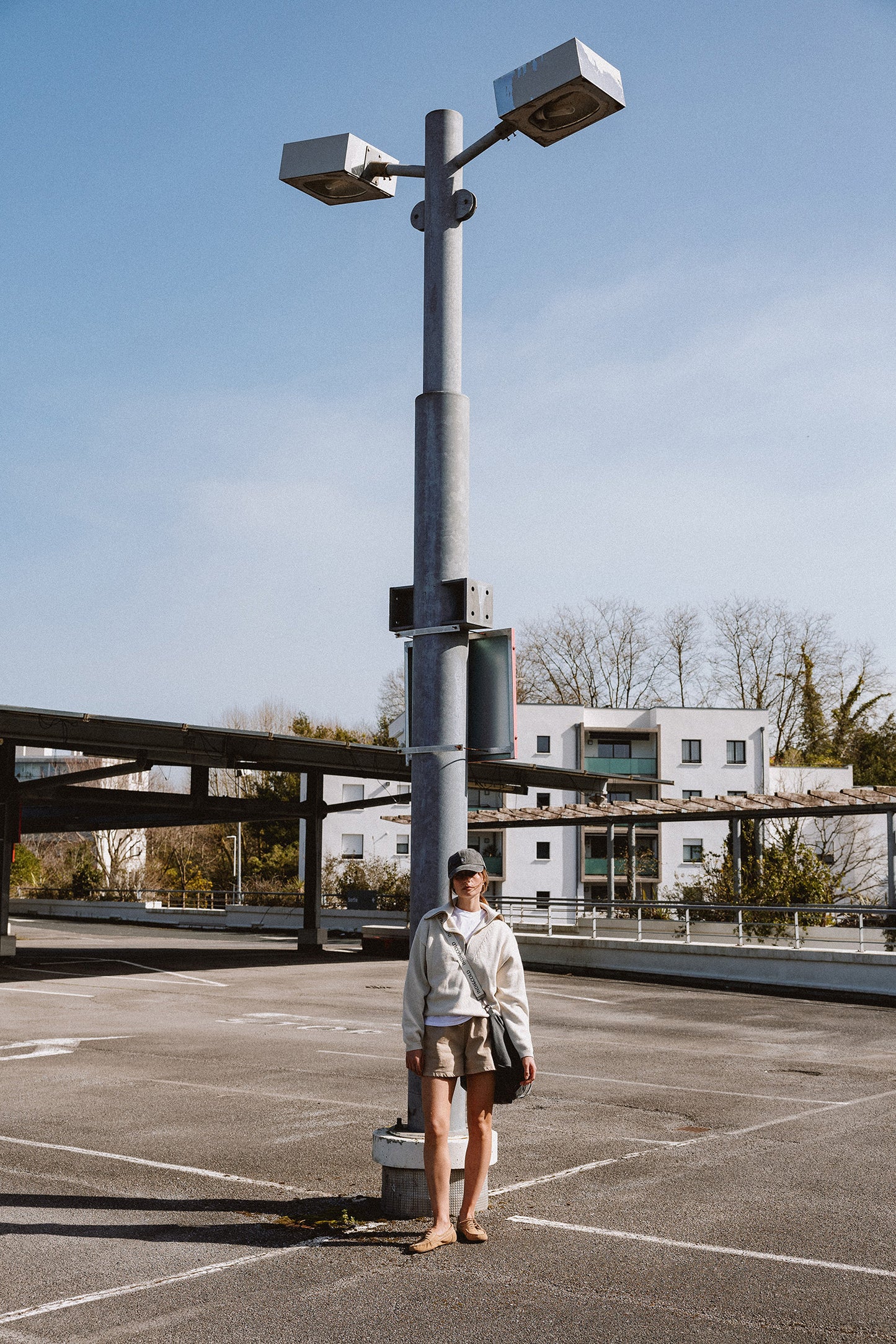 COTTON ZIP-UP SWEATER