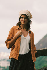 BLOCK-PRINT HANDKERCHIEF