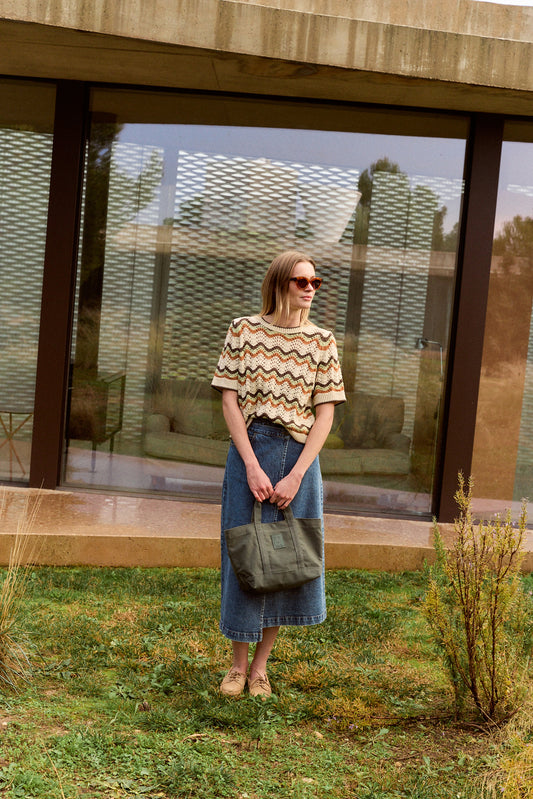 COTTON SHOPPER BAG 1