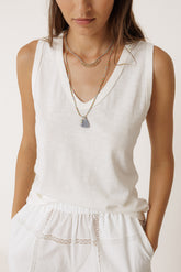 DOUBLE CHARITY BEADED NECKLACE