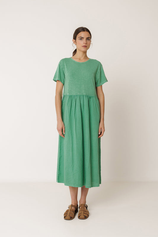 COMBINATION MIDI DRESS 1