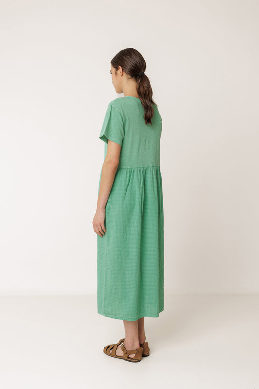 COMBINATION MIDI DRESS 4