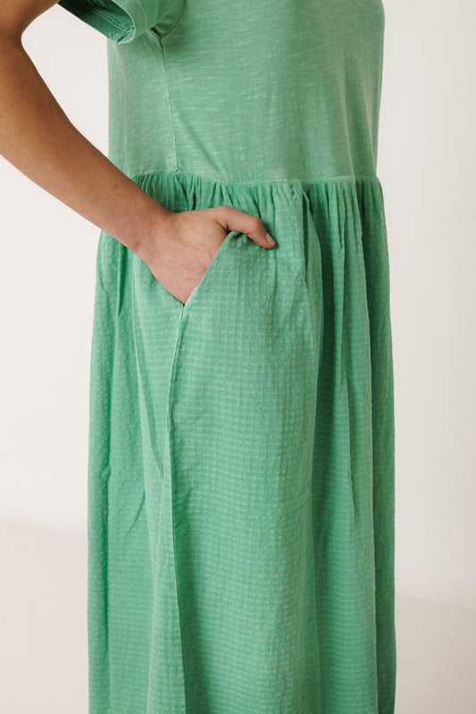 COMBINATION MIDI DRESS 5