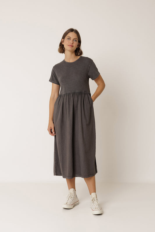 COMBINATION MIDI DRESS 5