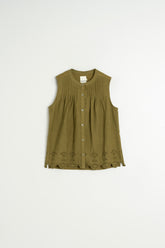 COMBINATION EMBROIDERED TEE